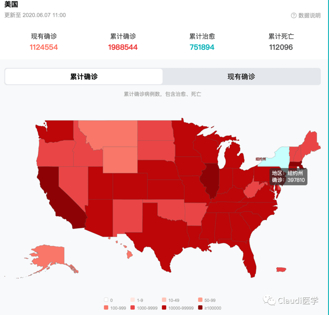 美国最新日增疫情分析与观察报告
